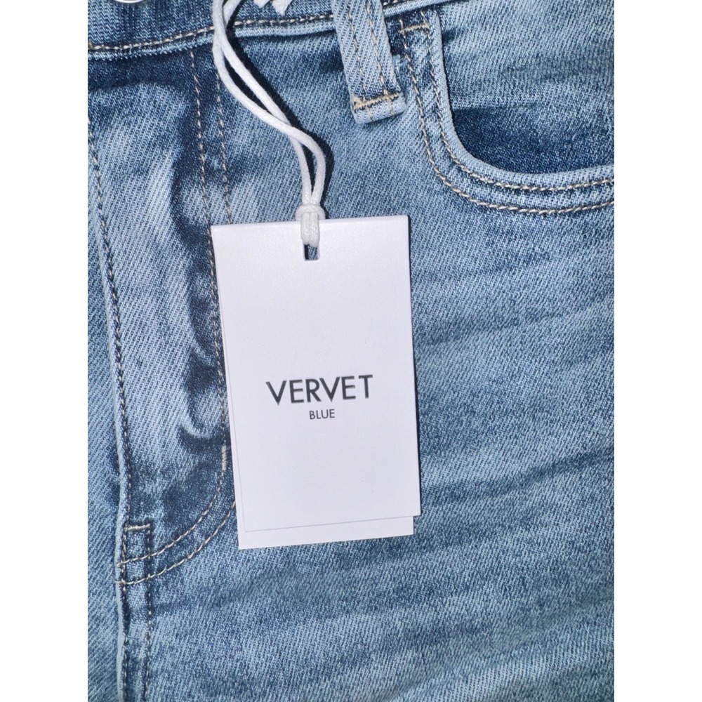 Vervet Miranda Bootcut Jeans Womens Blue Mid Rise Stretch Denim T6460 Size 28 A - Picture 4 of 8